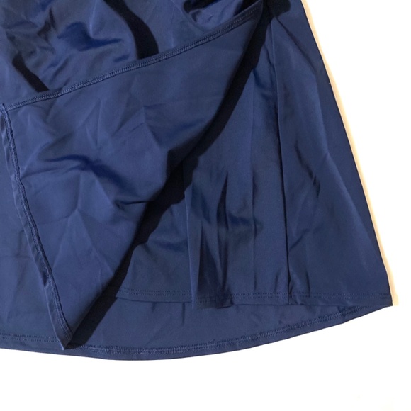 NWOT Denim & Co. Beach V-Neck Wrap Front Swim Dress - Picture 4 of 13